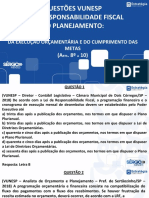 Questões sobre a Lei de Responsabilidade Fiscal