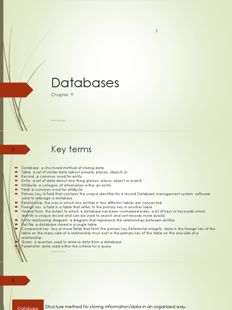 Understanding Database Structures and Keys | PDF | Relational Database ...