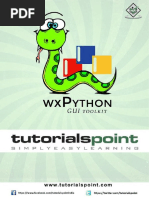 Wxpython Tutorial PDF