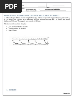 Ce 490-DESIGN OF A 5-SPANS CONTINUOUS BEAM THROUGH EC-2