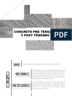 Concreto Pre Tensado, Post Tensado y Prefabricado - Parte 1