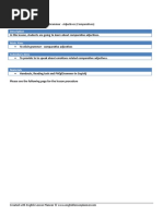 LP - Grammer - Adjectives Comparatives - S Dal Acar