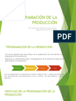 Programación de producción: ventajas y pasos