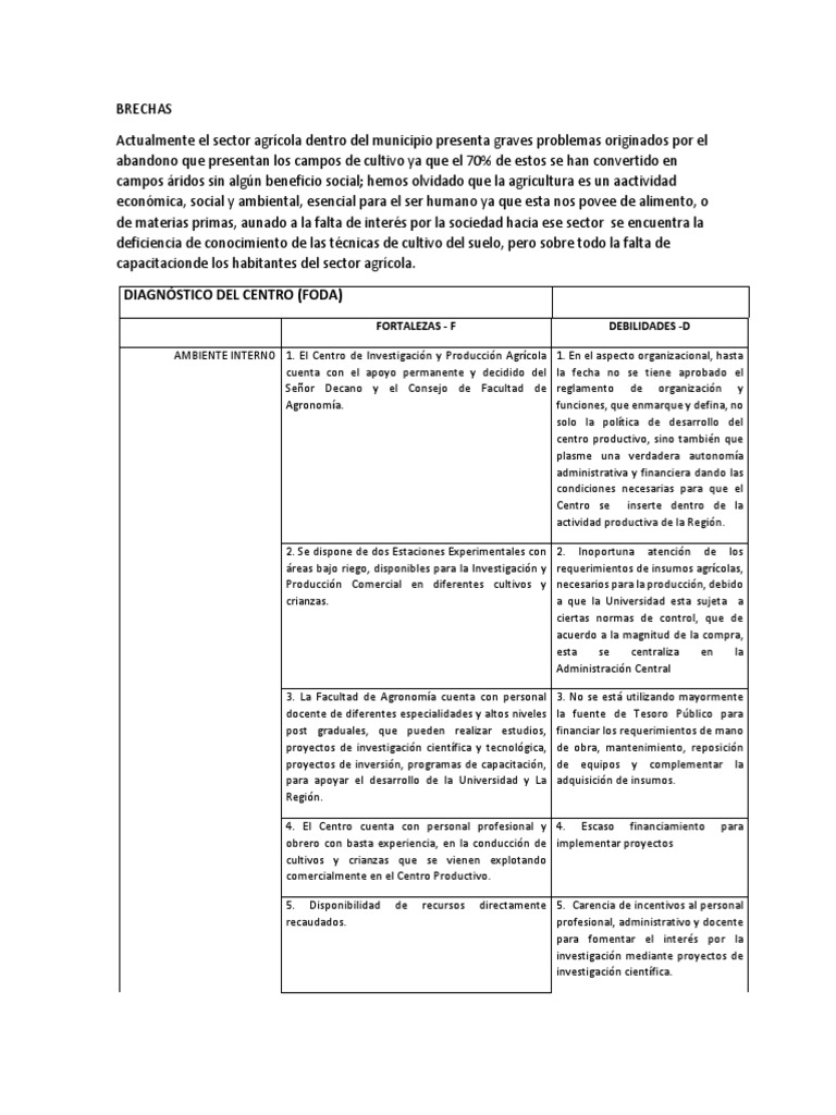 Centro de Investigacion PDF Agricultura Agronomía