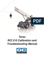 Terex RCI 510 Calibration and Troubleshooting Manual