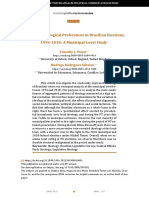 Mapping Ideological Preferences in Brazilian Elections, 1994-2018: A Municipal-Level Study