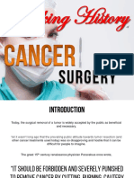 The Shocking History of Cancer Surgery