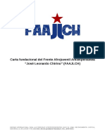 Carta Fundacional Del Faajlch