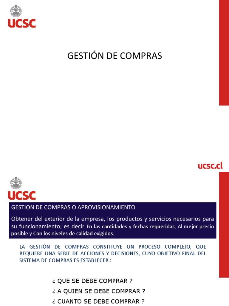 Proceso de Gestión de Compras | PDF | Obtención | Calidad (comercial)