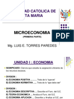 Microeconomía universitaria: conceptos básicos