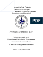 Pensum Ingenieria Electrica - Profesor Parraguez PDF