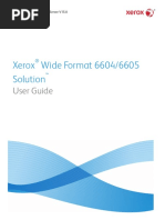 Xerox Wide Format 6604/6605 Solution: User Guide