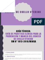 Cancer de Cuello Uterino y CA Mamaaaaa