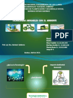 Tecnologia Amigable Con El Ambiente Prof Soledad