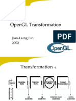 Opengl Transformation: Jian-Liang Lin 2002