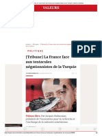 (Tribune) La France Face Aux Tentacules Négationnistes de La Turquie - Valeurs Actuelles