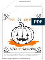 How To Draw Jack-O-Lantern PDF