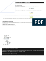 Aplicaciones de Inecuaciones Lineales y Cuadráticas