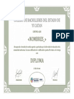 Nombres - : Colegio de Bachilleres Del Estado de Yucatan