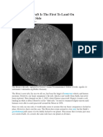 Chinese Spacecraft Is The First To Land On The Moon