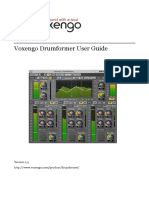 Voxengo Drumformer User Guide