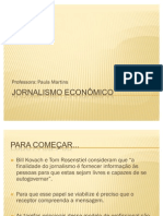 Aula: Jornalismo Econômico