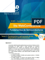 5ta WebConferencia de Física Electrónica - UNAD