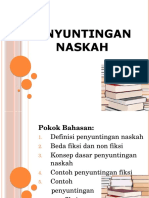 Penyuntingan Naskah