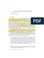 O Calcanhar Metodológico da Ciência Política no Brasil