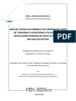 Analise Economica de Tubagens de Agua e Aguas Residuais PDF