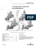 Instruction Manual csb600 Pressure Reducing Regulators Fisher en 1259276 PDF