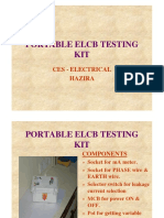 Portable Elcb Testing KIT: Ces - Electrical Hazira