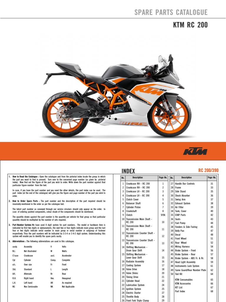 Ktm Spare Parts Catalogue Engine Reviewmotors.co