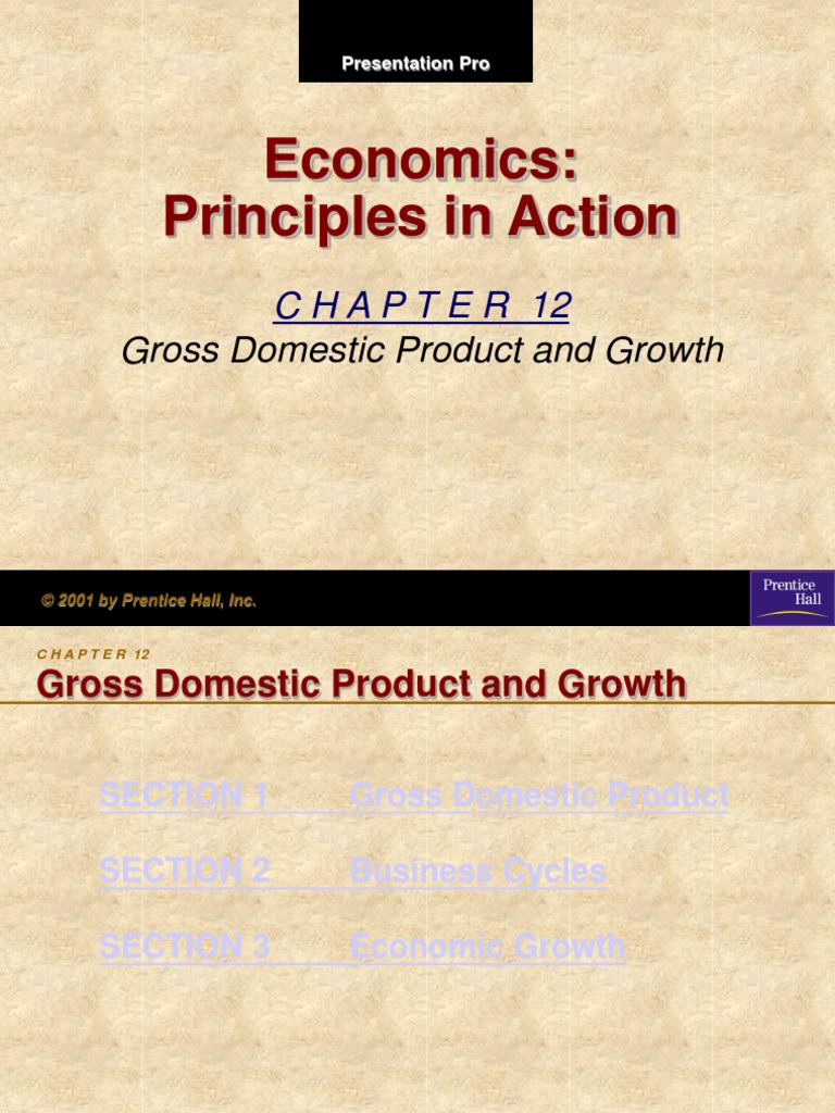 Gross Domestic Product and Growth | PDF | Recession | Business Cycle