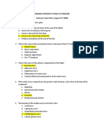 97166615 Lower Limb Exam Questions