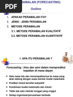 Pert 4 Forecast - Peramalan