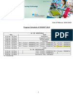 ICMSMT Program Schedule