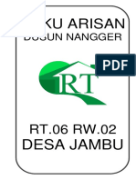 Sampul Buku Arisan RT 06