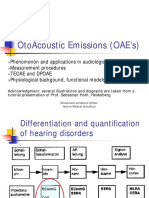 Otoacoustic Emissions Notes