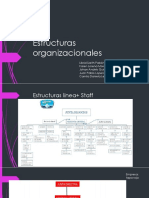 Estructuras organizacionales