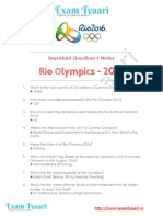 Rio-2016 Questions PDF
