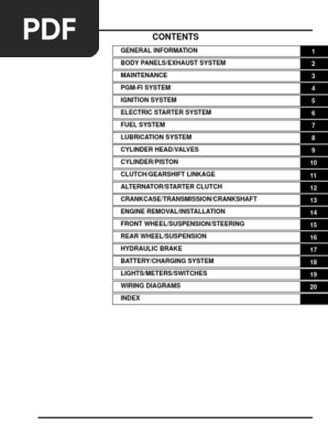 Honda Grom Service Manual Conversion Gate01 Pdf Motor Oil Ignition System