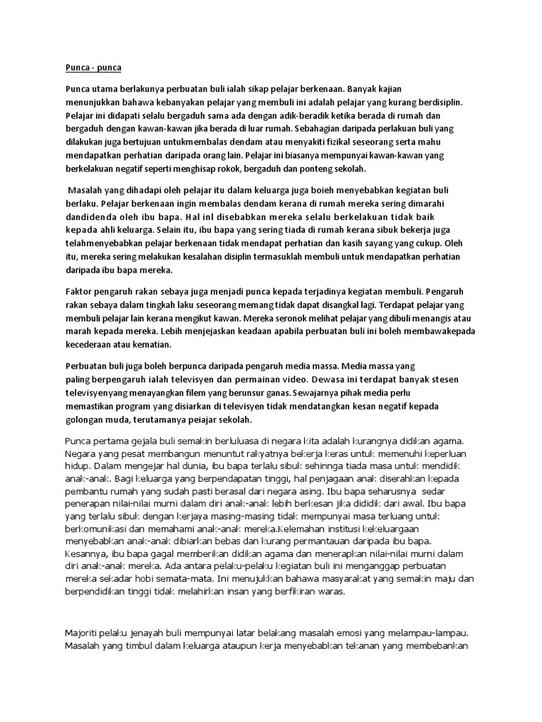 Isu Buli Pdf