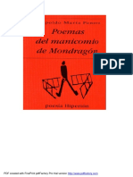 Poemas del manicomio de Mondragón