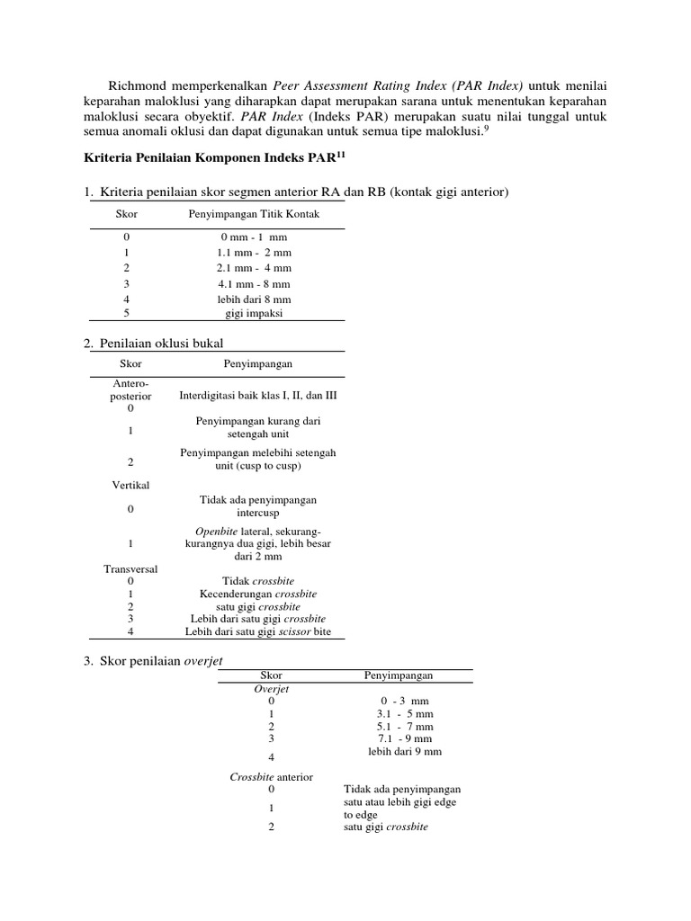 Penjelasan PAR | PDF