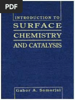 Introduction To Surface Chemistry and Catalysis PDF