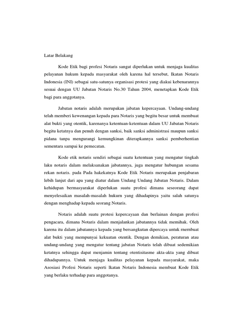 Etika Profesi Notaris Docx