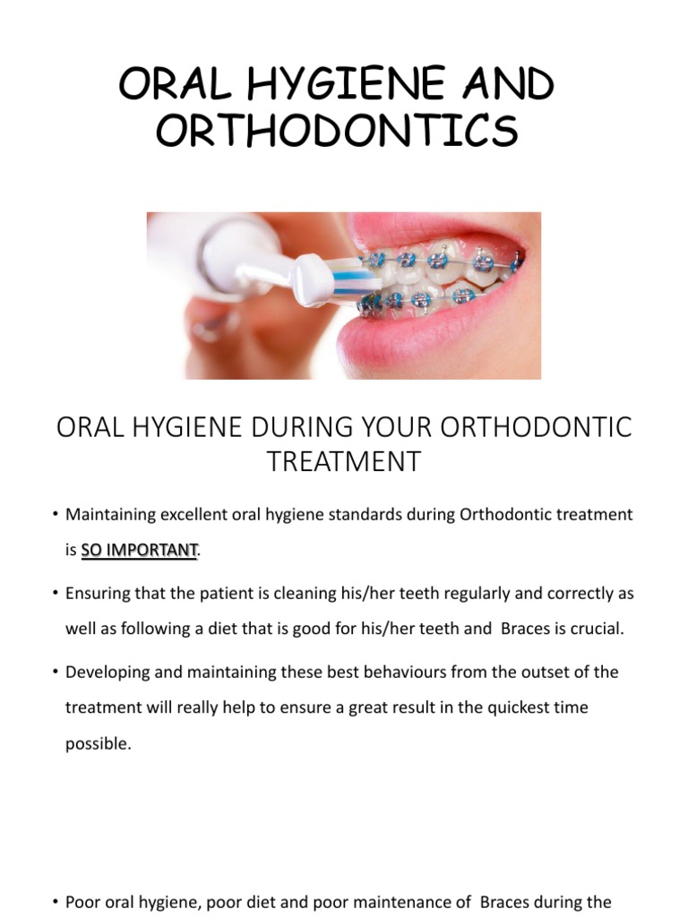 Oral Hygiene Tips for Orthodontic Patients | PDF | Oral Hygiene | Human ...