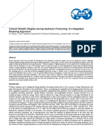 SPE 168642 Cement Sheath Integrity During Hydraulic Fracturing: An Integrated Modeling Approach