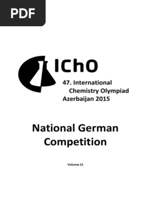 German Problems 2015 Pdf Molecular Orbital Fat